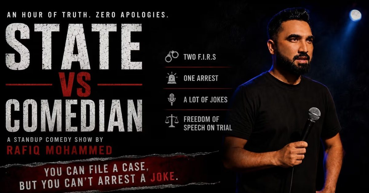 State vs Comedian – Rafiq Mohammed
