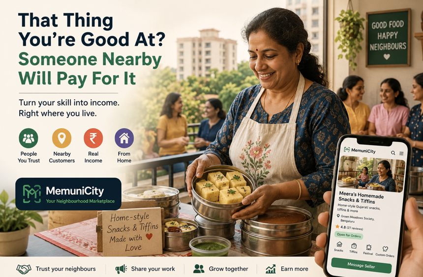 That Thing You're Good At? Someone Nearby Will Pay For It